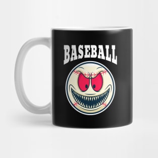 Scary Baseball Mug